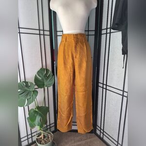 Scotch & Soda Women's Mustard Chinos